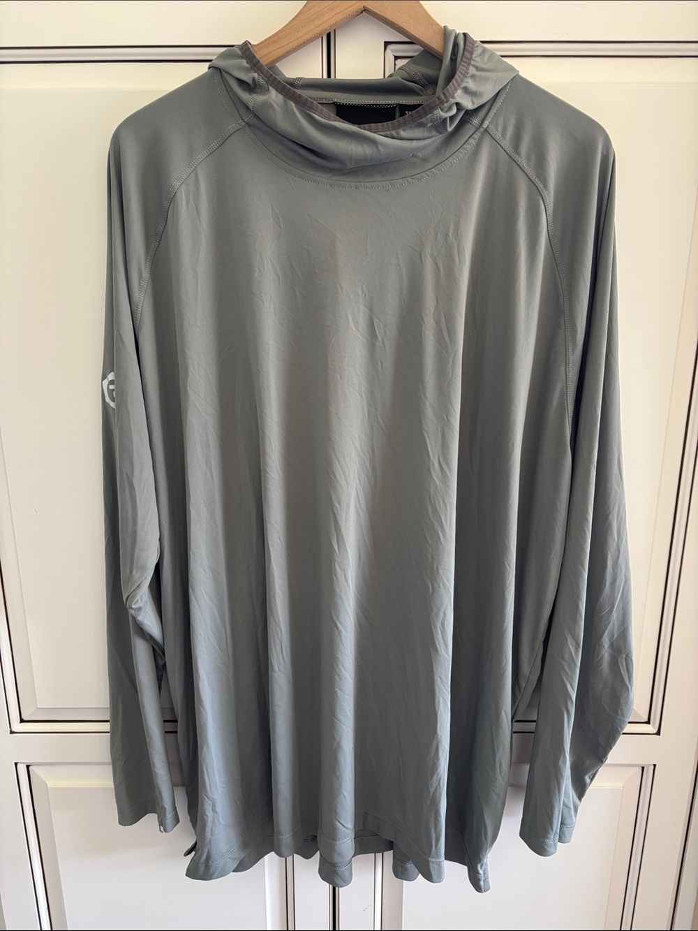 TRUEWERK B1 Sun Hoodie Men's Size 3XL UPF 50 Work Shirt Lightweight Performance